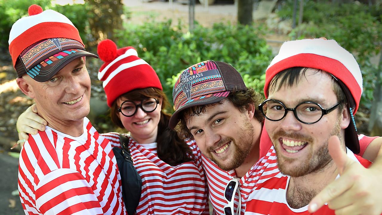 Bass in the Grass 2015 :  Where's Wally??...  Sam Seebeck, Elly Smart, Samuel Hare, Jason Williams