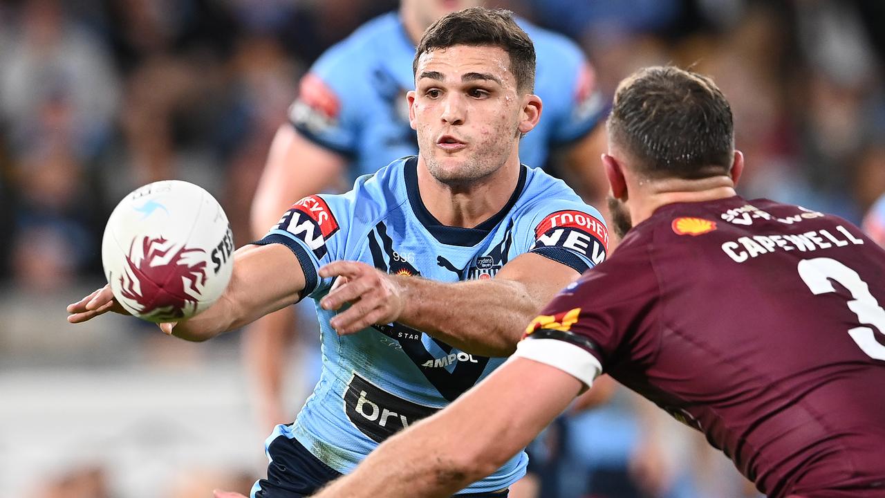 Cleary suffered the serious shoulder injury in the 10th minute of Origin II when he fell making a break.