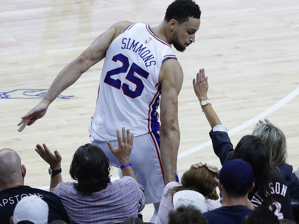 Ben Simmons needs to face the music in Philly. Photo: Tim Nwachukwu/Getty Images/AFP