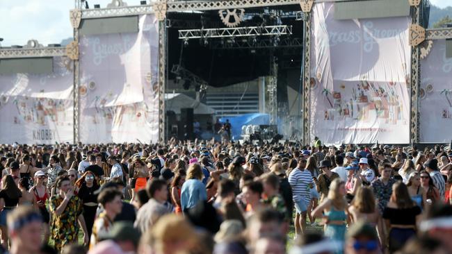 The Grass Is Greener music festival at the Cairns Showgrounds. PICTURE: STEWART MCLEAN