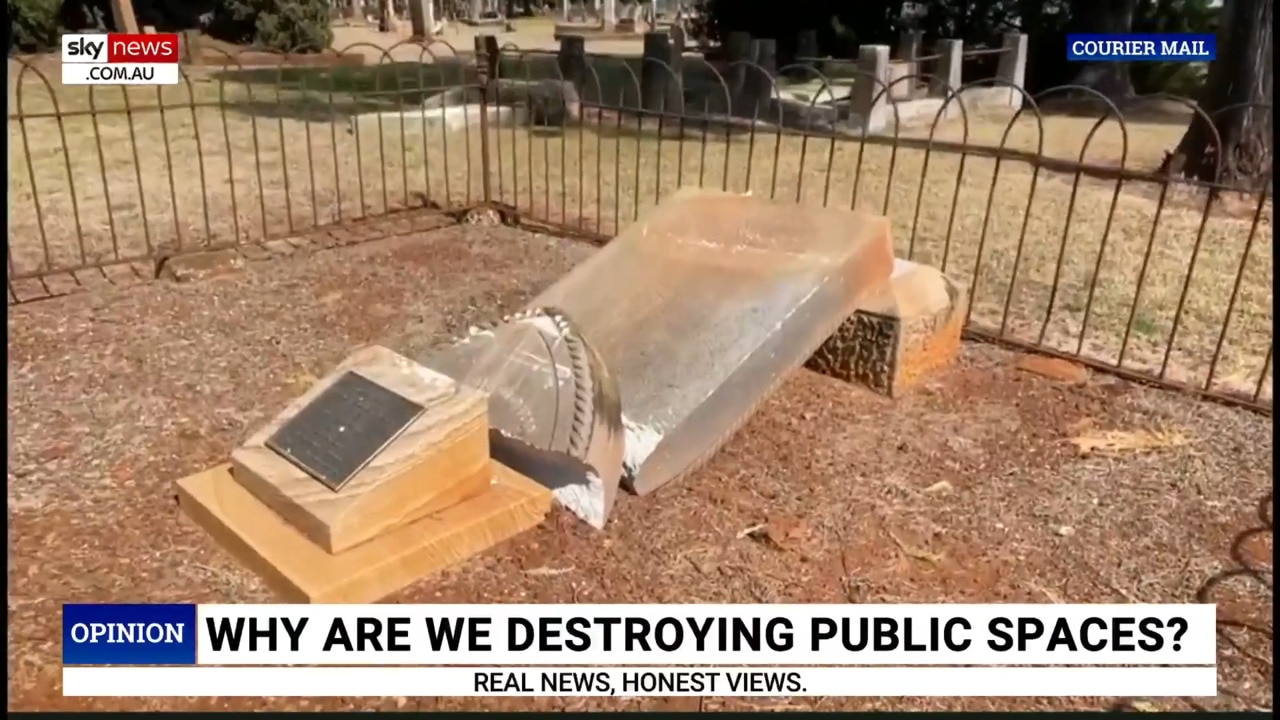 ‘Not vandalism, something worse’: 300 headstones damaged overnight in graveyard