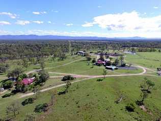 LONG HISTORY: Galloway Plains, a cattle grazing property west of Calliope, sold at auction for $15 million.