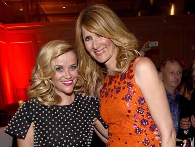 Reese Witherspoon and Laura Dern attend the 26th Annual Palm Springs International Film Festival Awards Gala.