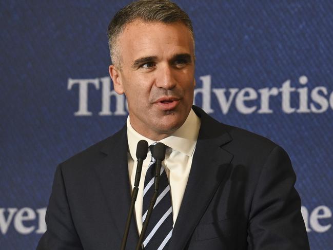 CANBERRA, . May 28, 2024: Premier of South Australia, Peter Malinauskas delivers the keynote address at the Defending Australia Conference at Old Parliament House in Canberra . Picture: Martin Ollman