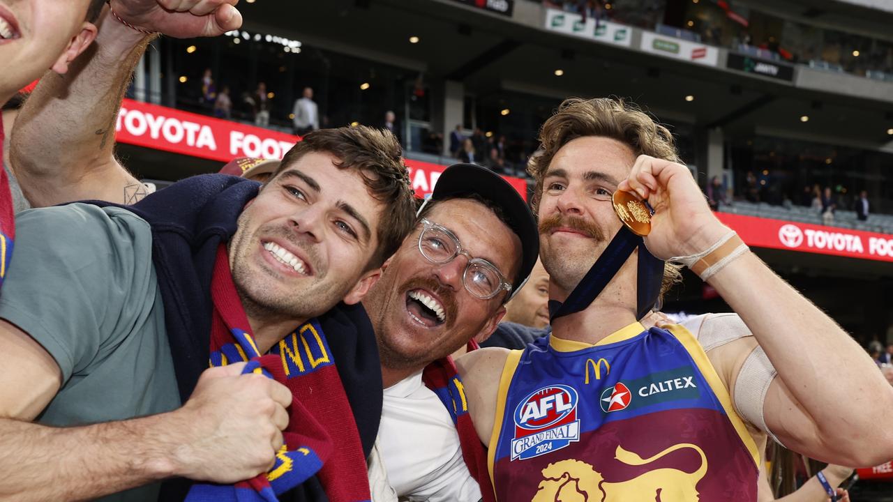 Daniher retires a champion. Photo by Darrian Traynor/AFL Photos/via Getty Images