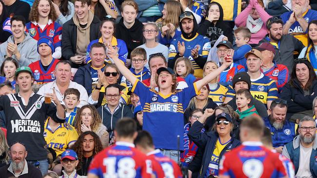 Eels fans can start believing again! Parramatta look like the real deal in 2021. Picture: Getty Images.