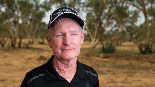 Alice Springs resident Steve Brown. Picture: Emma Murray