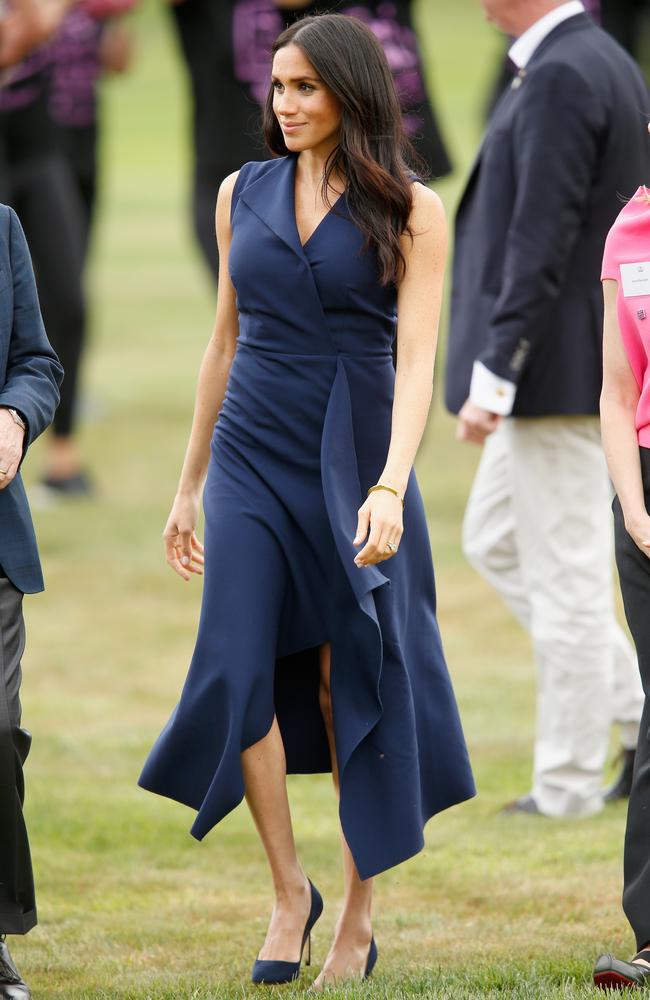In Australian label Dion Lee during the royal tour in Melbourne last year. Picture: Darrian Traynor/Getty Images