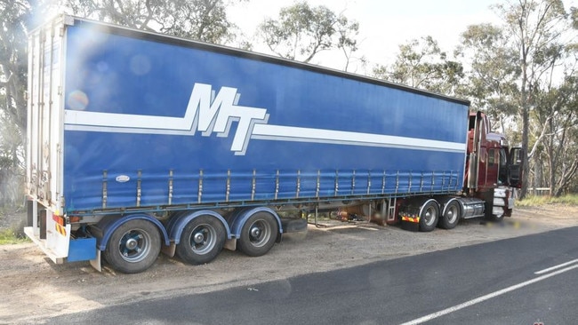 Police are appealing for anyone who drove on the highway between Monday 8pm and Tuesday 5am to come forward to help catch the attackers Picture: NSW Police.