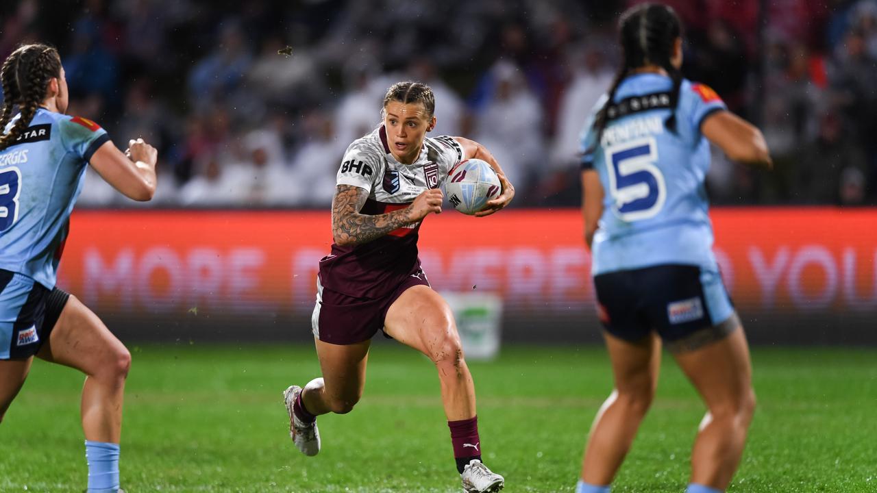 NSW dominated early, but Queensland just had too much possession in the dying stages. Picture: Getty Images.