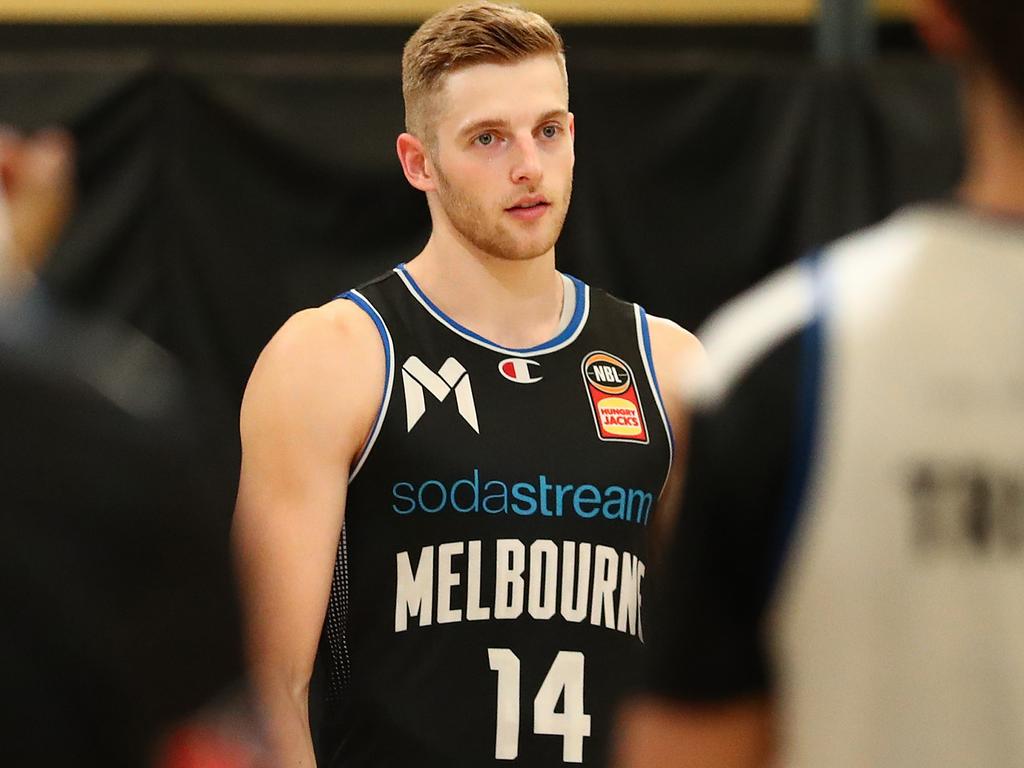 With Jack White’s return, Peatling has been pushed back to the bench, but he says he’ll do whatever it takes to help United win back-to-back titles. Picture: Getty Images