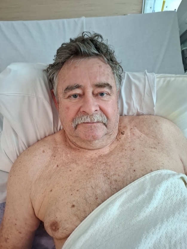 Allan Haigh, 78, of Port Wakefield who waited 15 hours unattended at Lyell McEwin Hospital with a suspected stroke. Picture supplied by family.