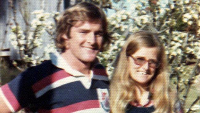 Lynette and husband Chris Dawson in 1974. Lynnette was last seen in 1982 and her husband was convicte this year of her murder.