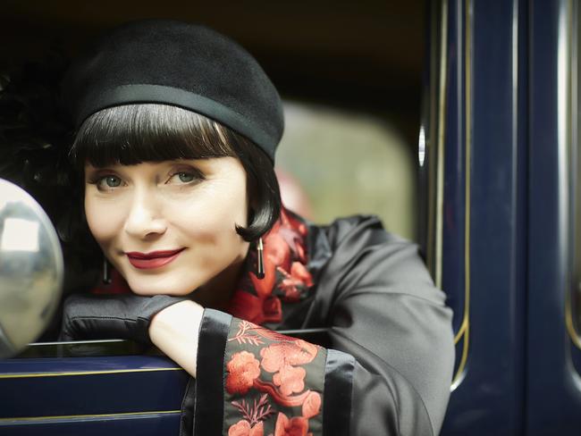 Essie Davis in Miss Fisher's Murder Mysteries. Picture: Courtesy ABC TV.