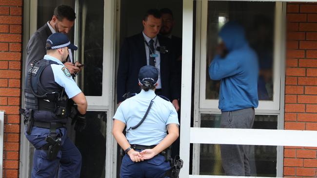 A man, 22, was arrested at a Bass Hill home. Picture: NSW Police