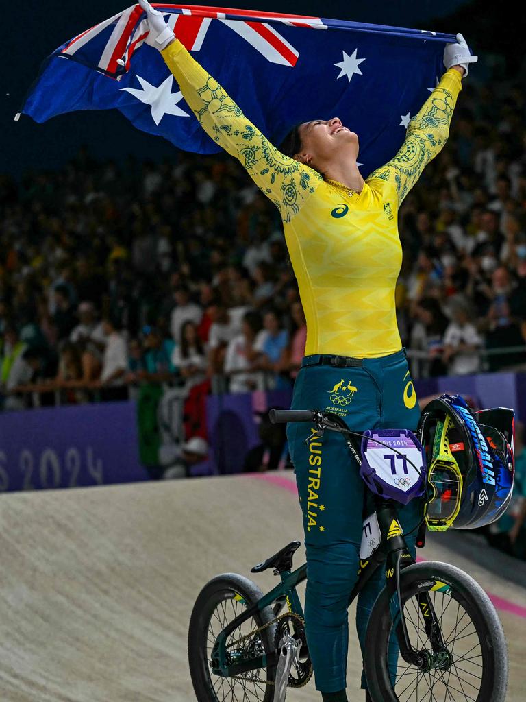 What a moment. (Photo by Mauro PIMENTEL / AFP)