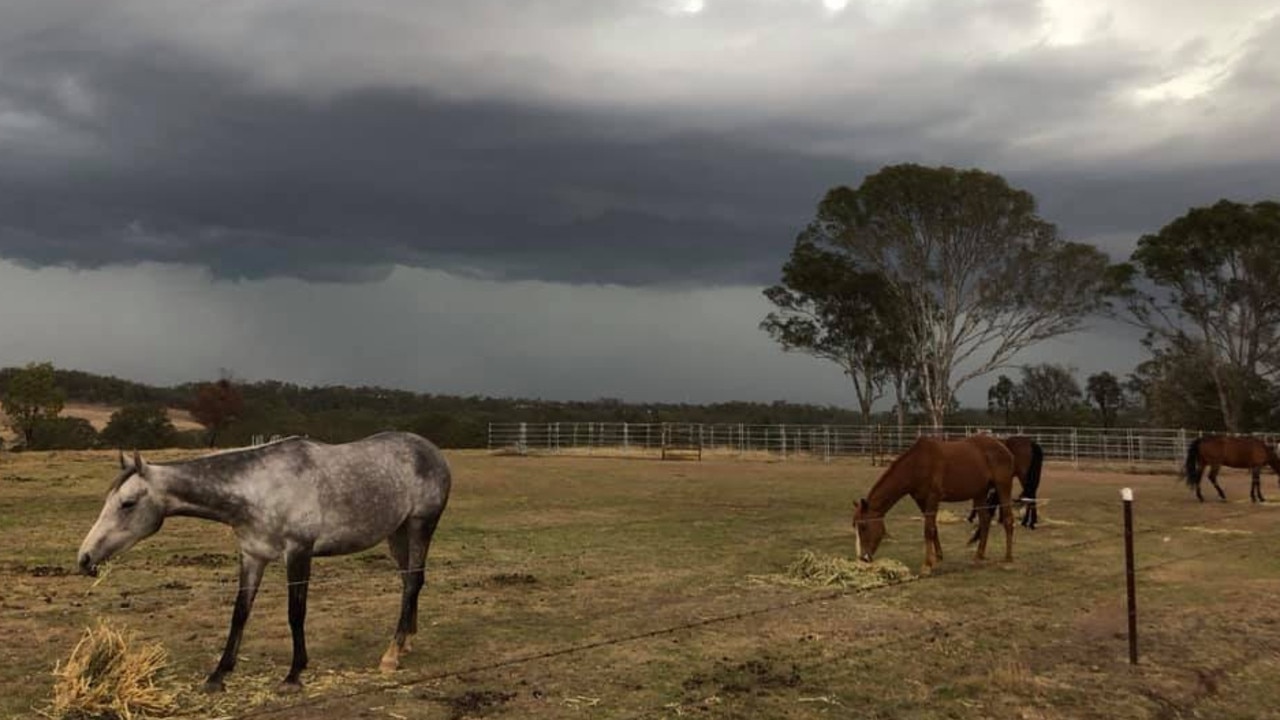 Watching another storm pass us by with no rain out at Ellesmere. (Photo: Natalee Young)