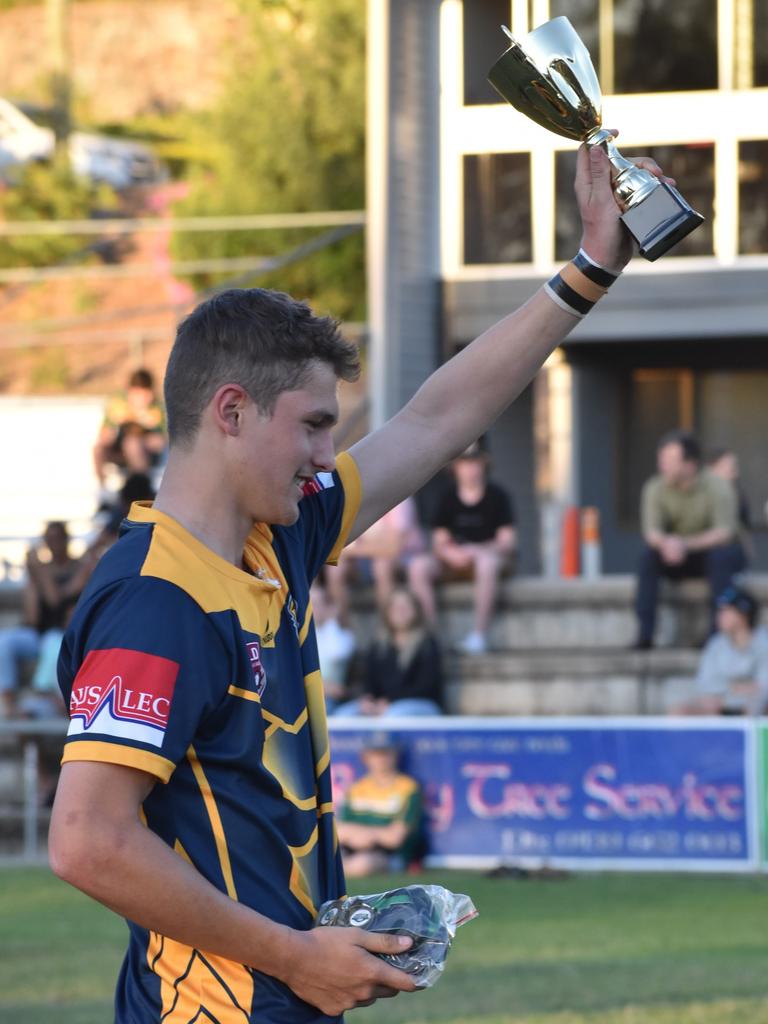 Rockhampton District Secondary Schools Rugby League Open C grand final, Yeppoon State High 1 versus Gladstone State High 1, Rugby Park, Rockhampton, September 10, 2021.