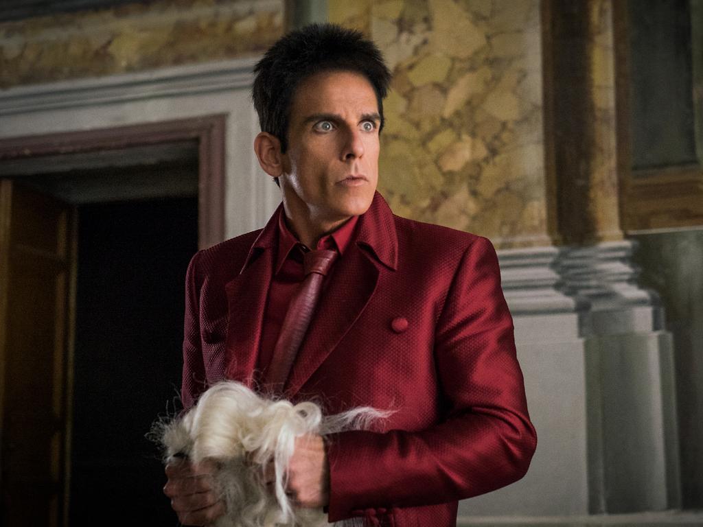 Stiller as Derek Zoolander in <i>Zoolander 2</i>. Picture: Paramount Pictures.