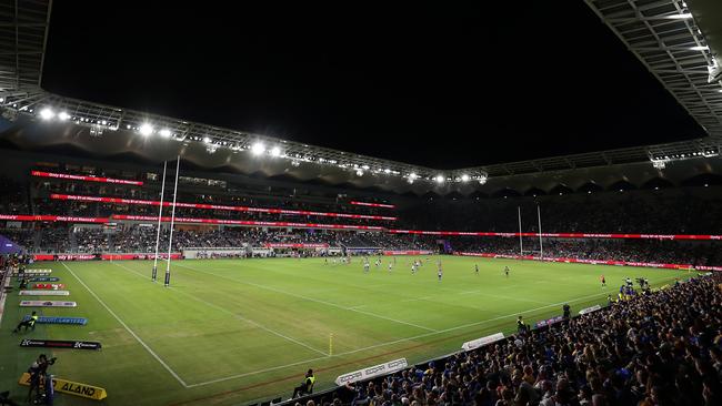 NRL clubs will find it tough to replicate the feel of a fan-filled stadium. Picture: Mark Metcalfe/Getty Images