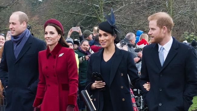 Harry describes a fractious relationship between Kate and Meghan in his book. Picture: Samir Hussein/WireImage.