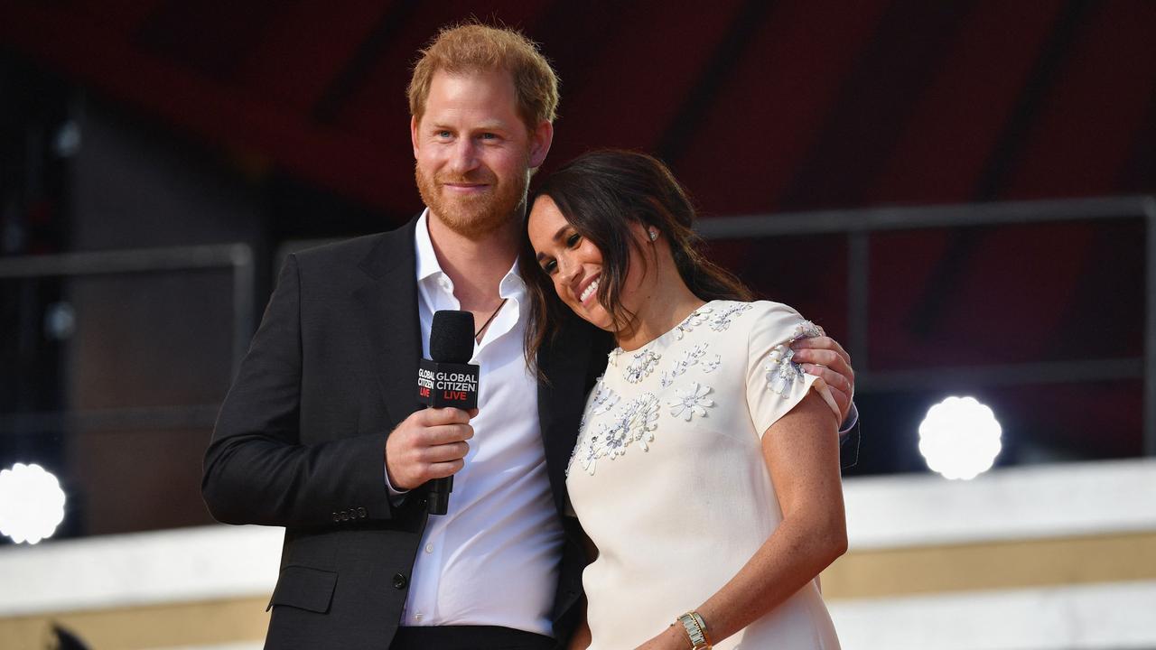 Britain's Prince Harry and Meghan Markle will head back to the UK in the coming months. Picture: Angela Weiss / AFP