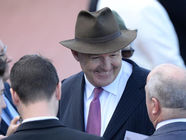 Trainer David Hayes after Redkirk Warrior’s runaway win.