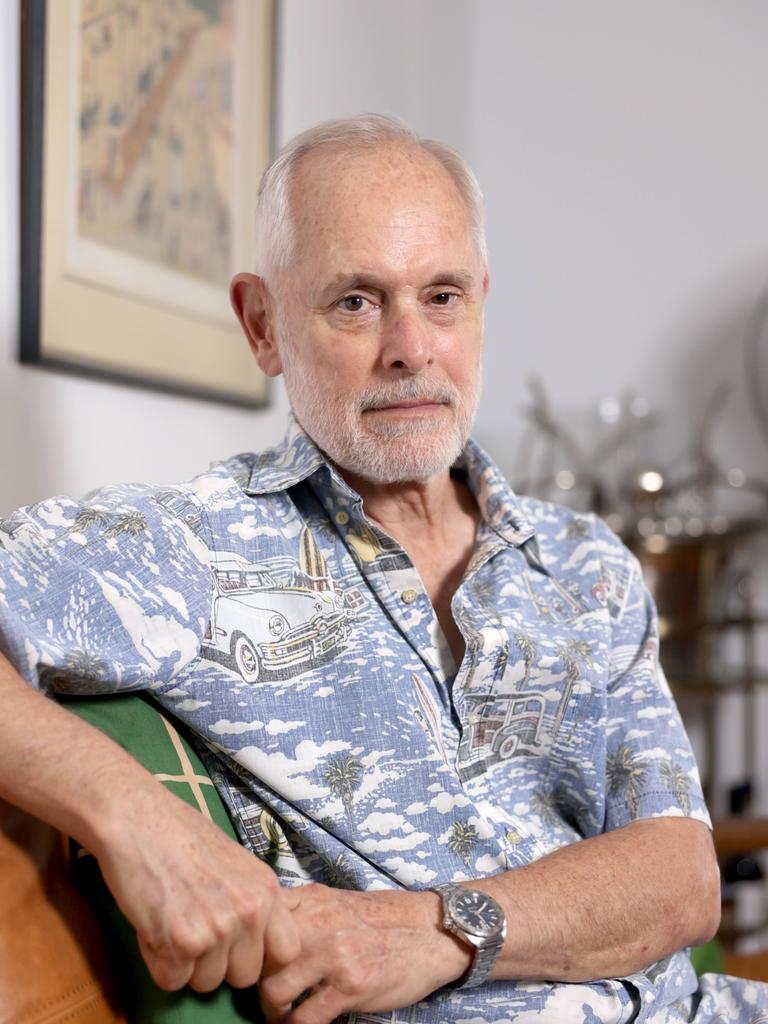 Brisbane retiree John Mylne, 70, has been battling prostate cancer for eight years. Picture: Steve Pohlner