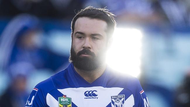 Aaron Woods made a very costly error against the Dragons.