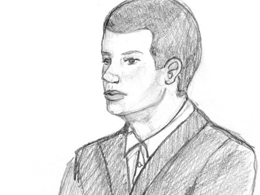 Luke Jolly-Bishop, 27 from Hampton Park. Sketch: Francesca Halse