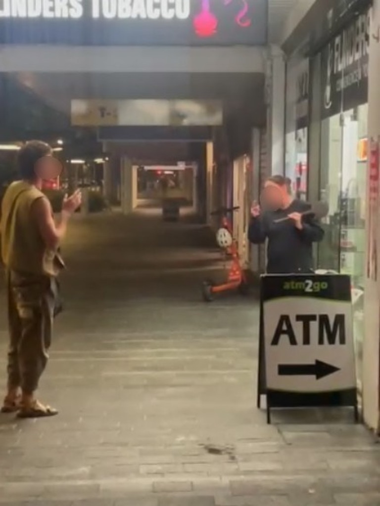 A female shopkeeper's anti-Semitic rant has been caught on camera. Picture: Supplied