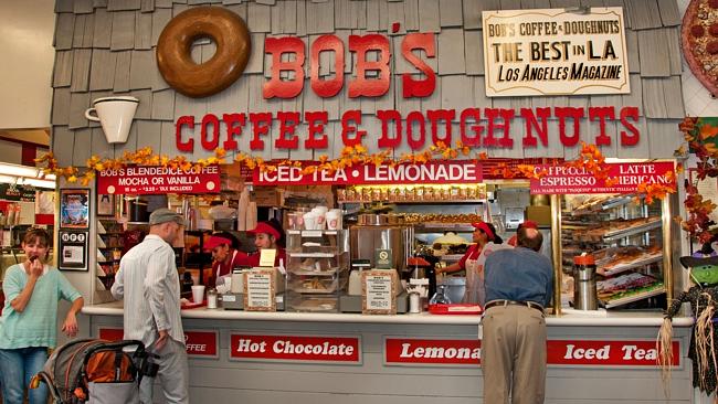 Eating out at the Original Farmers Market in Los Angeles