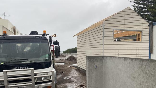 It’s understood numerous truckloads of dirt have been dumped on the site. Photo: James Mottershead