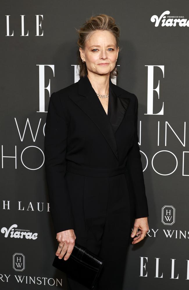 Foster attends Elle’s 2023 Women in Hollywood Celebration on December 5 in LA. Picture: Matt Winkelmeyer/Getty Images