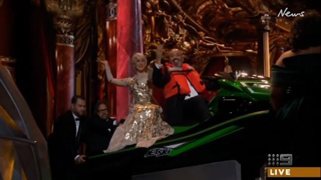 Costume designer Mark Bridges wins the Oscars jet ski