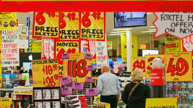 JB Hi-Fi has navigated headwinds impacting the retail sector compared to other players. (Photo by Scott Barbour/Getty Images)