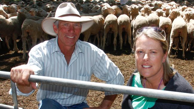 Ian and Camilla Shippen, run Banyandah Pastoral at Moulamein.