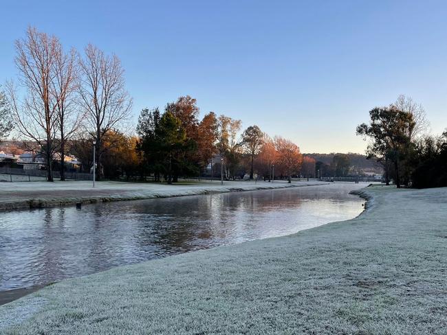 A frosty morning out at Stanthorpe. Photo: Diamondvale Cottages