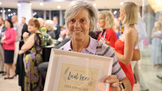 Jenny Alcorn at the Gold Coast Australian of the Year Awards 2024. Picture, Portia Large.