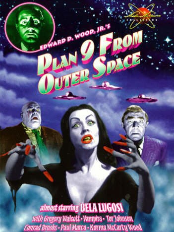 Ed Wood’s 1957 film Plan 9 from Outer Space. Picture: Supplied