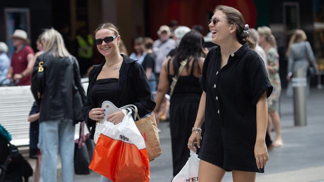 Australians spent big on Black Friday and Cyber Monday ahead of Christmas. Picture: Nicki Connolly