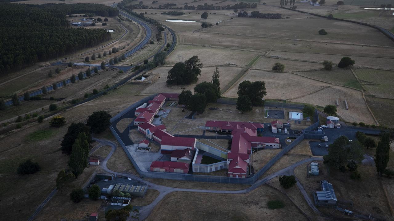 Hot Air Balloon Tasmania during a flight from Deloraine to Hagley, Ashley Youth Detention Centre. PICTURE CHRIS KIDD