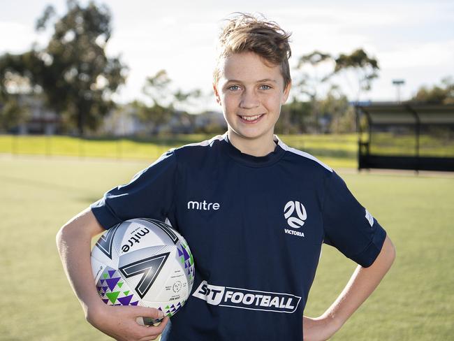 Kitty Masters has been selected to play soccer for Victoria at the national championships later this year. Picture: Ellen Smith