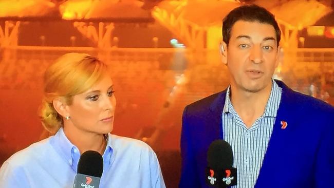 Johanna Griggs and Basil Zempilas roasted the ceremony during broadcast.