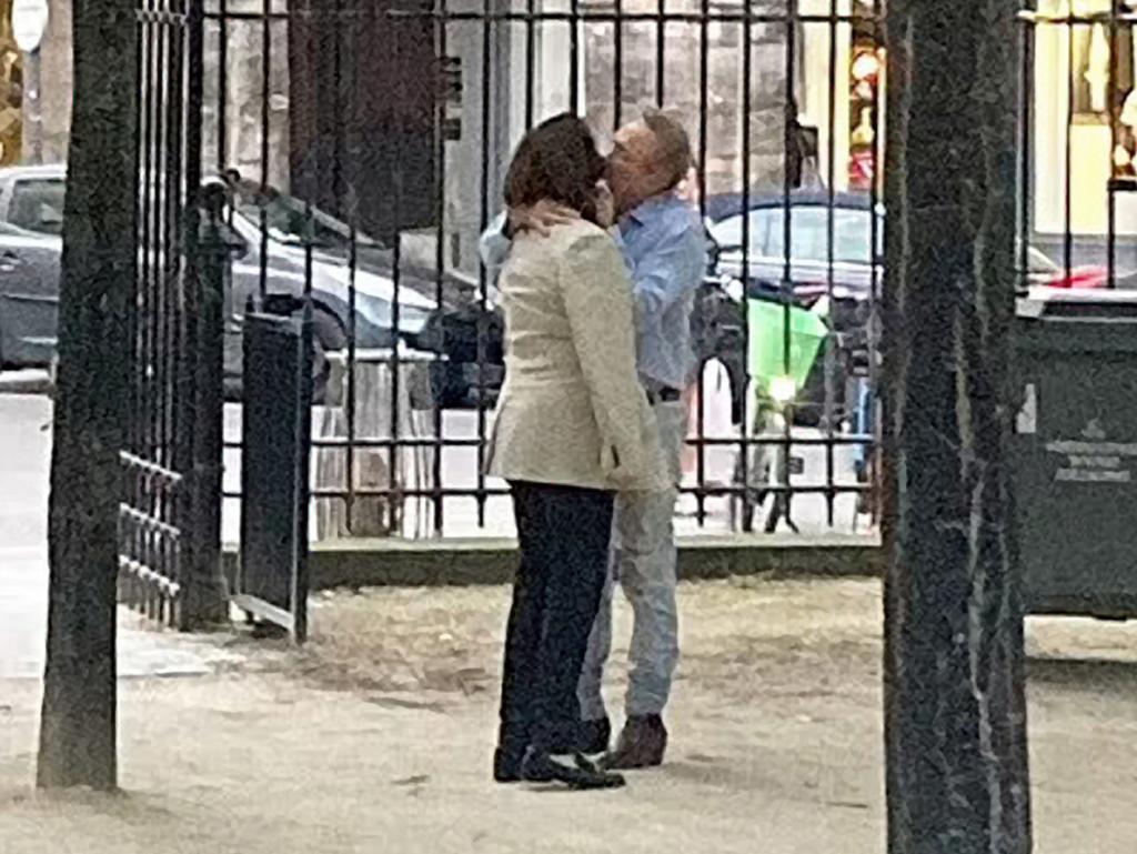 Andrew Forrest was photographed taking a romantic stroll in Paris. Picture: Supplied