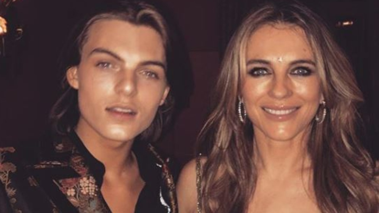 Liz Hurley's son Damian is Ms Kerkorian Bing’s half-brother. Picture: Instagram