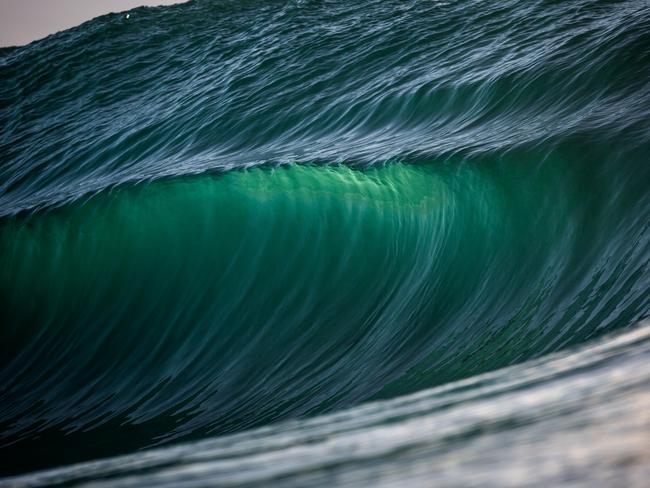 Keelan says his job isn’t made any easier by the camera hanging off him, which can sometimes pose as a danger. Picture: Warren Keelan