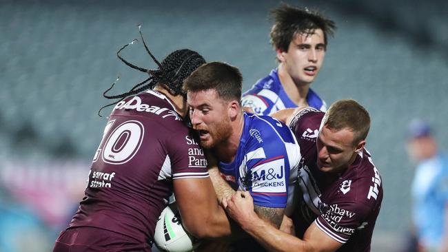 The Bulldogs are winless so far this season. AAP Image/Brendon Thorne.