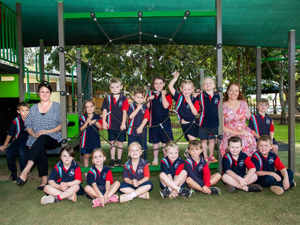 My First Year 2022: Harristown State Primary School. Prep: Dolphins. Teachers Miss Rebecca Seymour and Miss Tina Walsh. March 2022 Picture: Bev Lacey