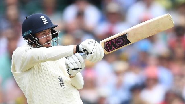 England’s James Vince batting on Day 1 of the Fifth Test at the SCG.